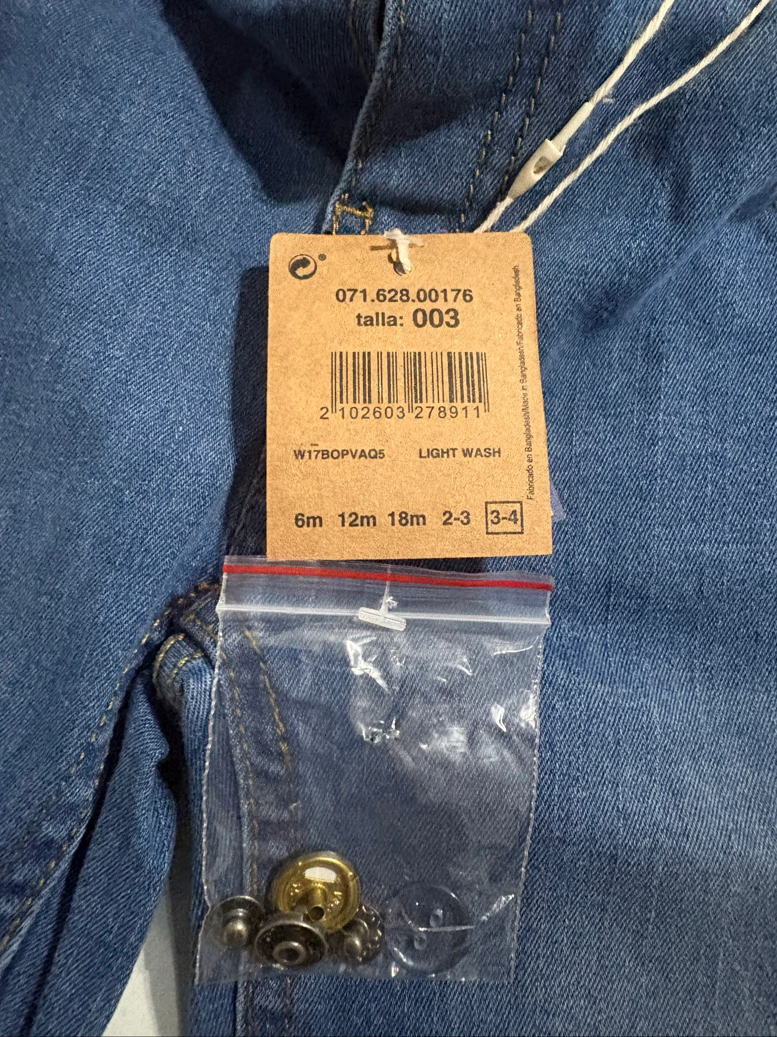jeans jean boy 3 4 years old from El Corte Ingles 98 104cm – photo 4
